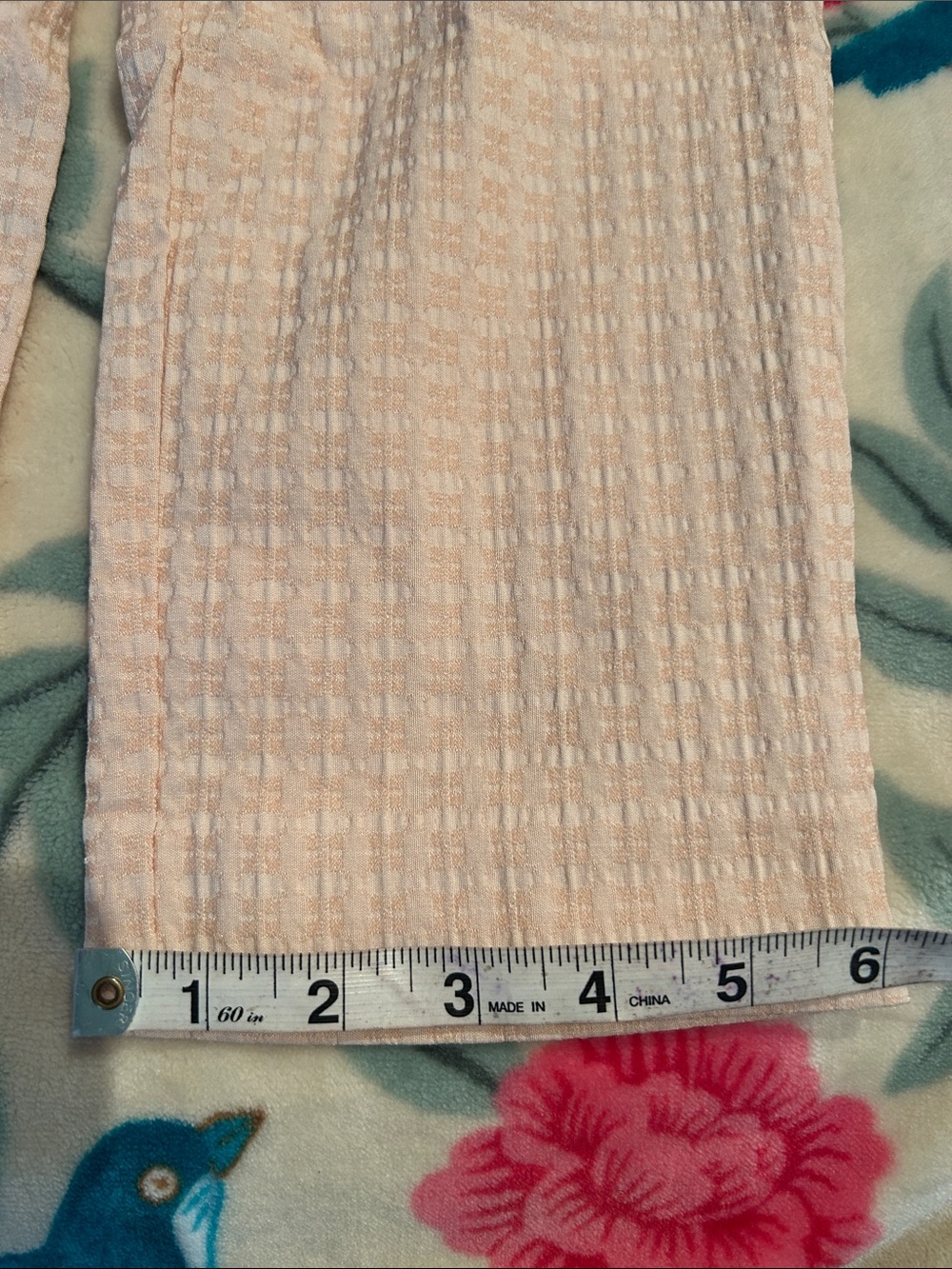 Van Heusen and Rachel Zoe Women's Peach and Tan Trousers - Picture 7 of 10